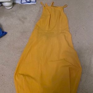 Yellow dress